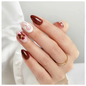 Rouge et fleurs — modèle GX-039