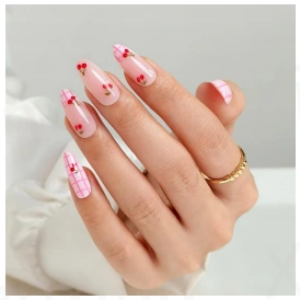 Rouge et motifs — modèle GX-047