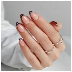 French noire à motifs — modèle GX-056