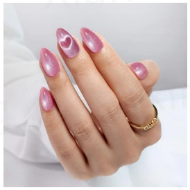 Rose irisé à motifs — modèle GX-078