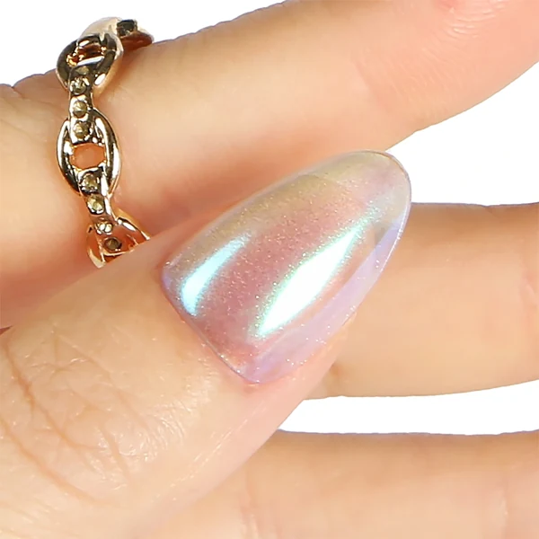 Irisé rose pastel — modèle GL-013
