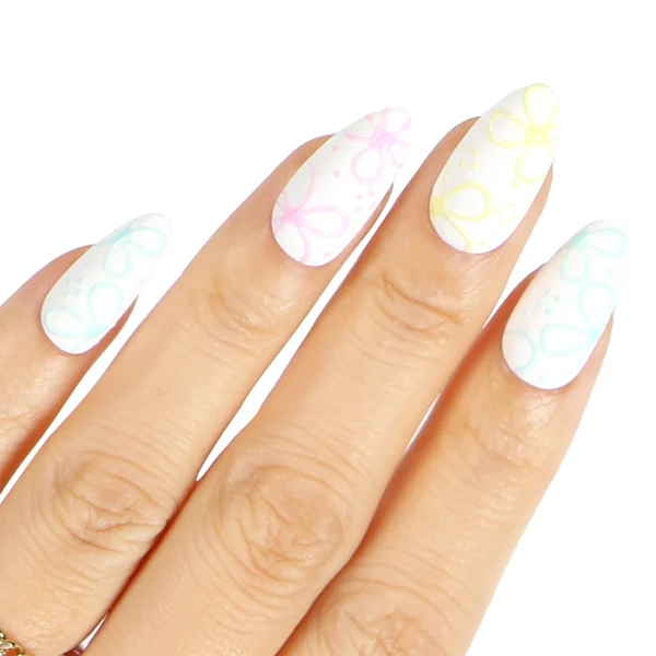 Fleurs pastel — modèle GL-030