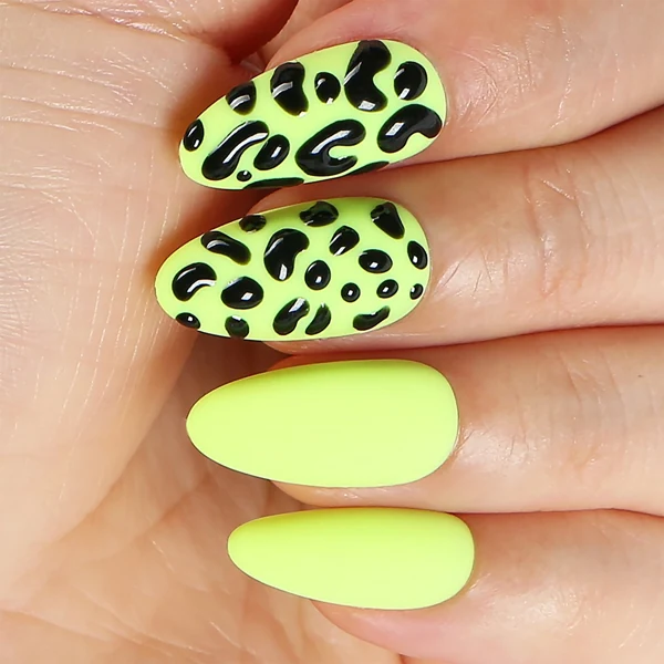 Léopard vert fluo — modèle GL-056