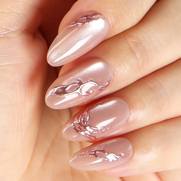 Rose et relief argent — modèle GL-063