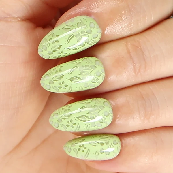 Dentelle vert tendre — modèle GL-066