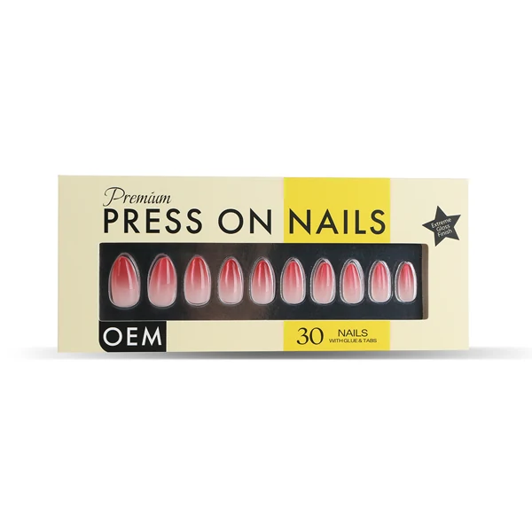 Dégradé rouge en étui — modèle GL-081