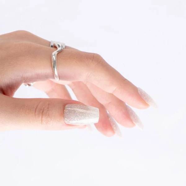Paillettes argent — modèle GL-156
