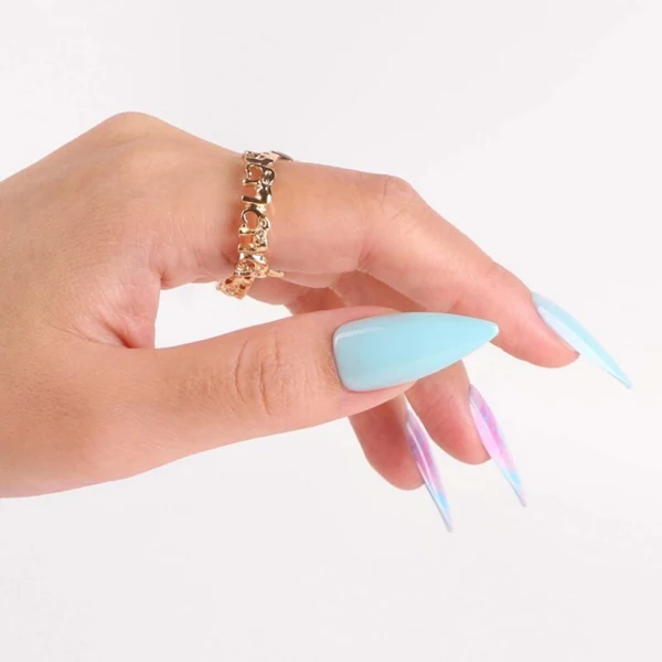 Bleu et rose pastel — modèle GL-171