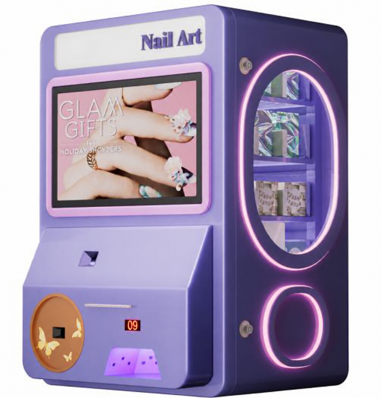 Comptoir avec vitrine YM-109 — visuel du modèle