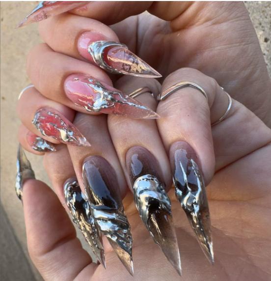 Capsules stiletto GN-0707 — modèle GN-0707